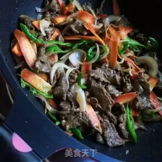 Make Onion radish beef step 9