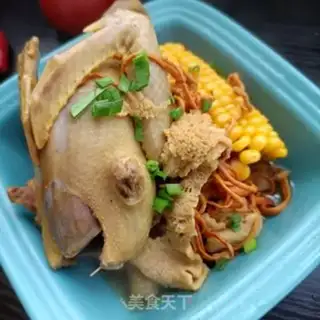 Make The mackerel weeds, the corn pigeons step 13