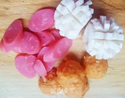 Make Cod noodles step 1