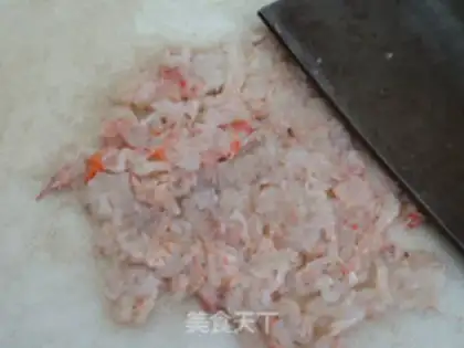 Make Shrimp bean roll step 0