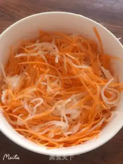 Make Spicy double radish step 1