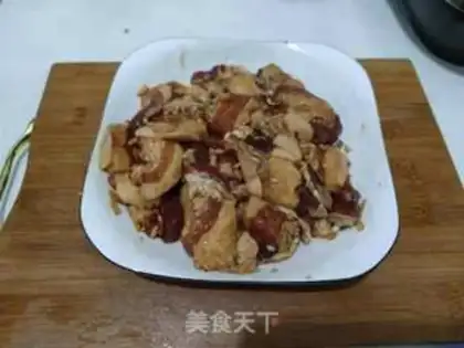 Make Tasty powdered meat step 1