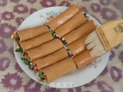 Make Shrimp bean roll step 10