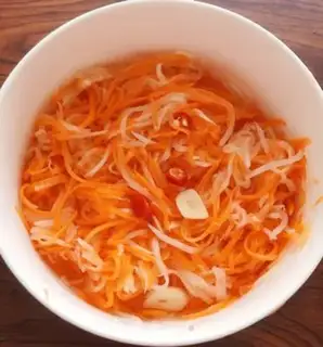 Make Spicy double radish step 3