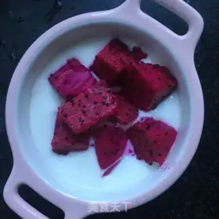 Make Flamingo oatmeal yogurt step 4
