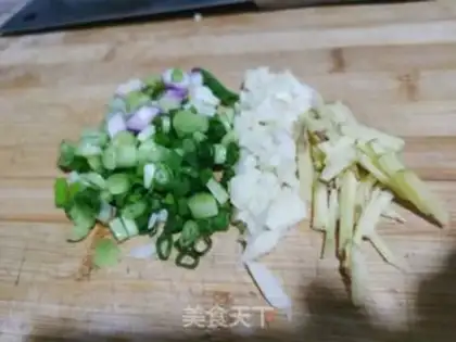 Make Fried flowers step 4