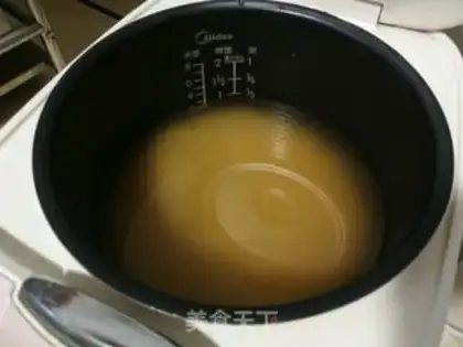 Make Chicken-legged mushroom potato rice step 2