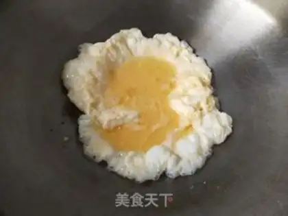 Make Sausage fried rice step 1