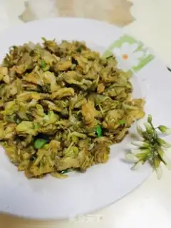 Make Fried flowers step 7