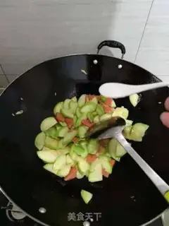 Make The ham is fried step 3