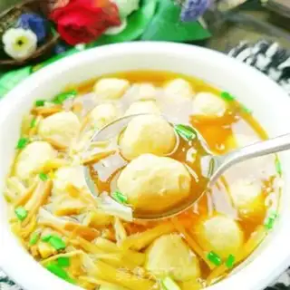 Make Porkball soup step 7