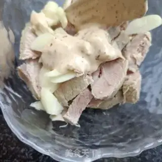 Make Pork pea broccoli salad step 2