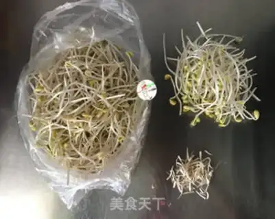 Make Jealousy bean sprouts step 1