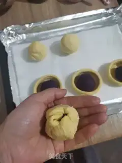 Make Potato cheeseball step 4
