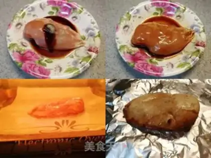 Make Potato mashed chicken chest step 1