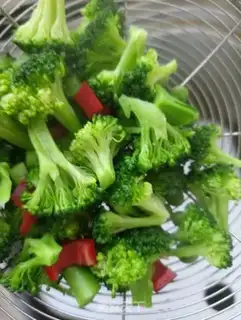 Make Pork pea broccoli salad step 11