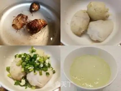 Make Potato mashed chicken chest step 3