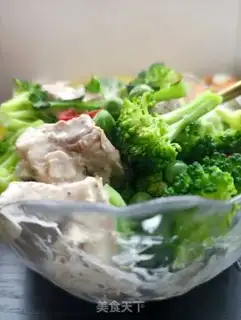 Make Pork pea broccoli salad step 13