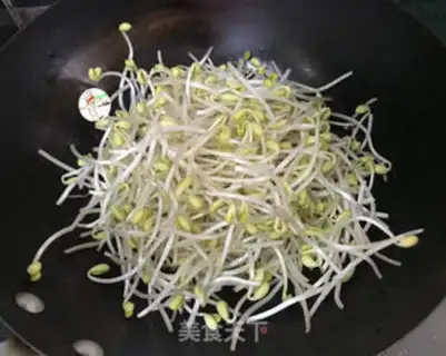 Make Jealousy bean sprouts step 5