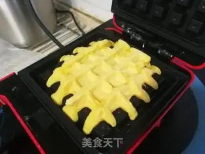Make Pumpkin waffles step 6