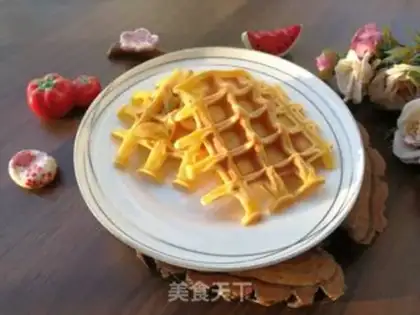 Make Pumpkin waffles step 7
