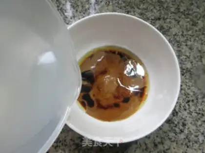 Make Sesame sauce spinach step 4