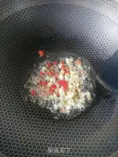 Make Scrambled beans step 1