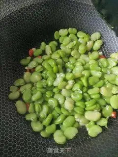 Make Scrambled beans step 2