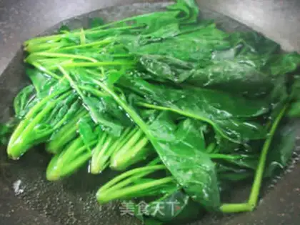 Make Sesame sauce spinach step 6