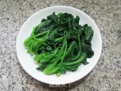 Make Sesame sauce spinach step 8