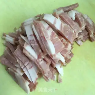 Make Bacon and garlic step 0