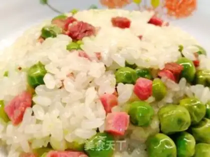 Make Peas, salty rice step 7