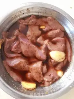 Make Fried liver step 0