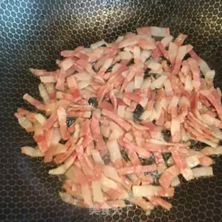 Make Bacon and garlic step 2