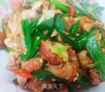 Make Garlic fried duck step 9