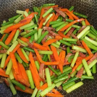 Make Bacon and garlic step 4