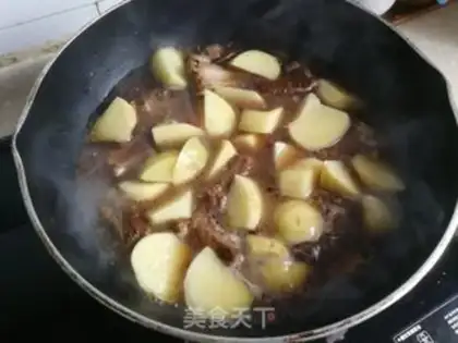 Make Potato-peased ribs step 7