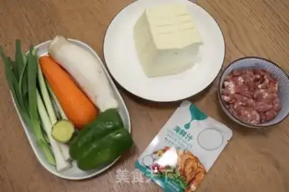 Make Meat tofu step 0