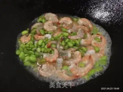Make Shrimp beans step 6