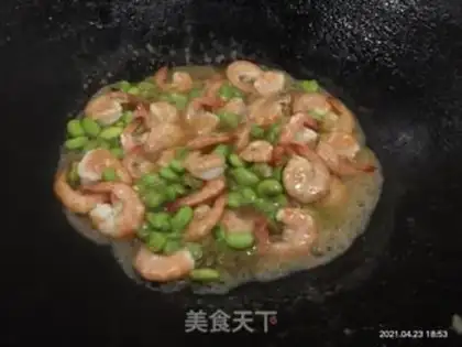 Make Shrimp beans step 7