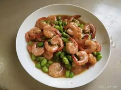 Make Shrimp beans step 8