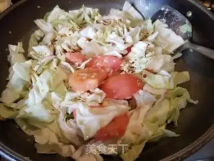 Make Tomato and cabbage step 5