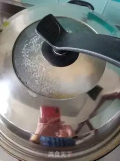 Make Garlic fans steaming doll food step 3