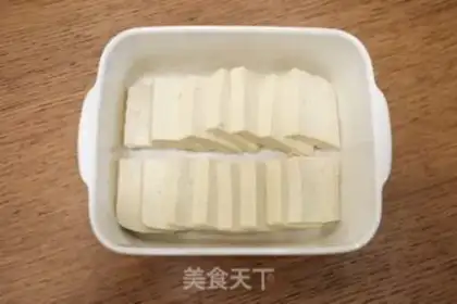 Make Meat tofu eggs step 2