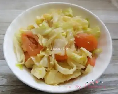 Make Tomato and cabbage step 7