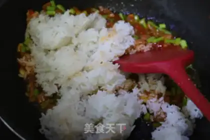 Make Bacon fried rice step 6
