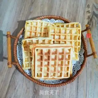 Make original waffles step 4