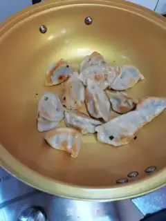 Make Fried dumplings step 3