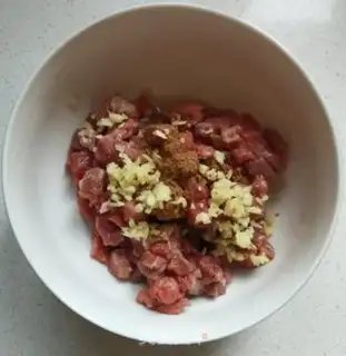 Make Garlic beef step 2