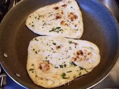 Make Indian burrito step 2